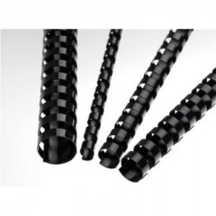 Hřeben 8mm/100ks černý plast (21-40)