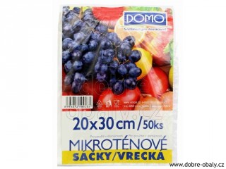 Mikrotenové sáčky blok 20x30cm/10my/50ks