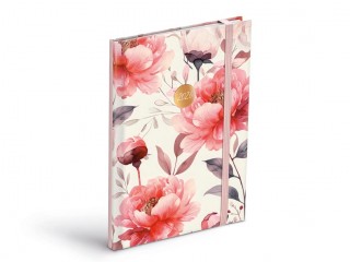 Týdenní diář MFP A5 Lamino gumka - Květy