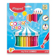 MAPED Pastelky CP18 JUMBO