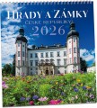 Kalendář nástěnný Aria G Hrady a zámky 320x340mm