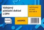 R-Výdajový doklad s DPH nečísl. A6/50