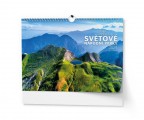 Kalendář nástěnný Světové národní parky - 45x32cm
