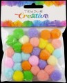 Bambulky 2cm/30ks pastel mix