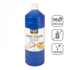 Tempera 1000ml - tm.modrá