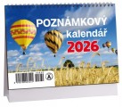 Kalendář stolní Aria A Mikro - Poznámkový - 148x105mm