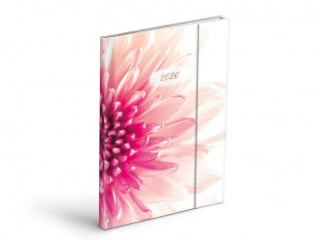 Týdenní diář MFP A5 Lamino magnet - Pivoňka
