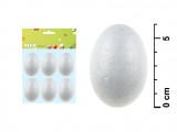 Polystyrenová vejce 6cm/6ks