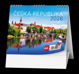 Kalendář stolní IDEAL - Česká republika