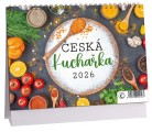 Kalendář stolní Aria C Česká kuchařka - 230x160mm