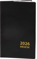 Měsíční diář Aria PVC - 75x115mm