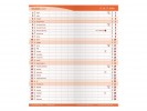 Měsíční diář MFP M101 lamino - 80x180mm