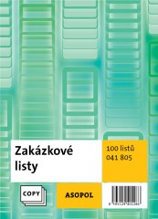 Zakázkové listy A5/100 COPY