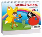 Kalendář stolní Aria C Maková panenka - 230x160mm