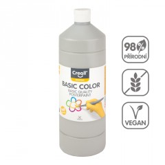 Tempera 500ml - šedá
