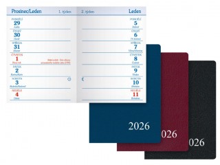 Týdenní diář MFP T101 PVC