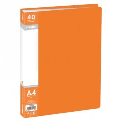 Katalogová kniha A4/40 oranžová