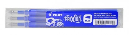 PILOT Náplň Frixion 0,25/0,5 - modrá -3ks