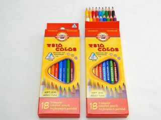 Pastelky KIN 3133/18 Osel trojhranné