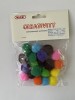 Bambulky 25mm/20ks mix Wiler