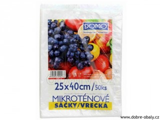 Mikrotenový sáček 25x40/10my/50ks