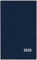 Týdenní diář Alois 90x150mm - PVC modrý