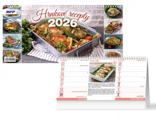 Kalendář stolní MFP - 14-ti denní Hrnkové recepty - 300x145mm