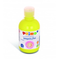 Tempera PRIMO FLUO 300ml - žlutá