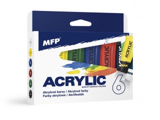 Barvy akrylové MFP 6x75ml