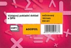 Výdajový doklad s DPH nečísl A6/100 COPY