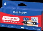Fix 1666 - Double Permanent černý - 1/1-4mm