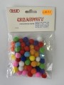 Bambulky 1,5cm/60ks mix barev