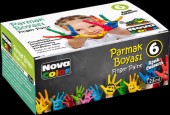 Prstové barvy 6x25ml