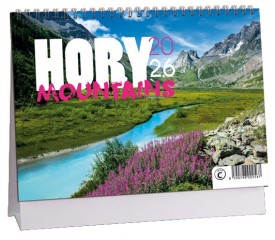Kalendář stolní Aria C Hory - 230x160mm