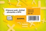 Příjmový doklad+stvrzenka s DPH A6/2x50 COPY