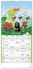 Kalendář plánovací PG Rodinný Krteček 21x42cm