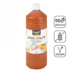 Tempera 1000ml - sv.hnědá