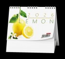 Kalendář stolní Lemon mini - čtrnáctidenní 148x105mm