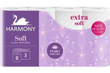 TP Harmony Soft Aroma 3vr./17,5m/8 rolí