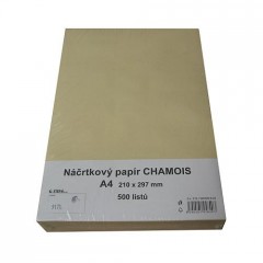 Papír náčrtkový CHAMOIS 80g/A4/500 listů