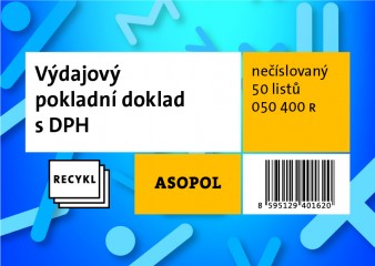 R-Výdajový doklad s DPH nečísl. A6/50