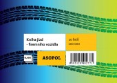  Kniha jízd firemního vozidla A6/20