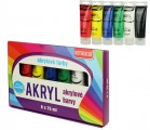 Barvy akrylové MFP 6x75ml