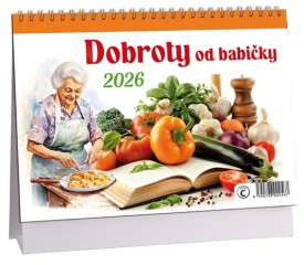 Kalendář stolní Aria C Dobroty od babičky - 230x160mm