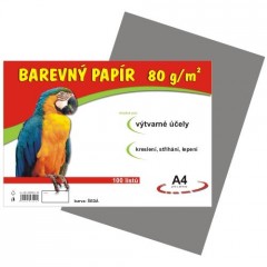 Papír pro VV A4/100/80g-šedý