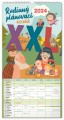 Kalendář plánovací PG Rodinný XXL  33x64cm