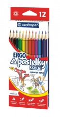 Pastelky Centropen 12ks trojhranné