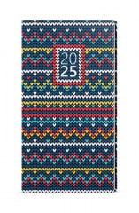 Týdenní diář Jakub 75x150mm - lamino Motýli