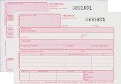 Příjmový doklad-stvrzenka s DPH A6/2x50 COPY