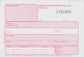 Jednoduchý příjmový doklad s DPH A6/2x50 COPY